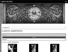 Tablet Screenshot of lamech-records.org